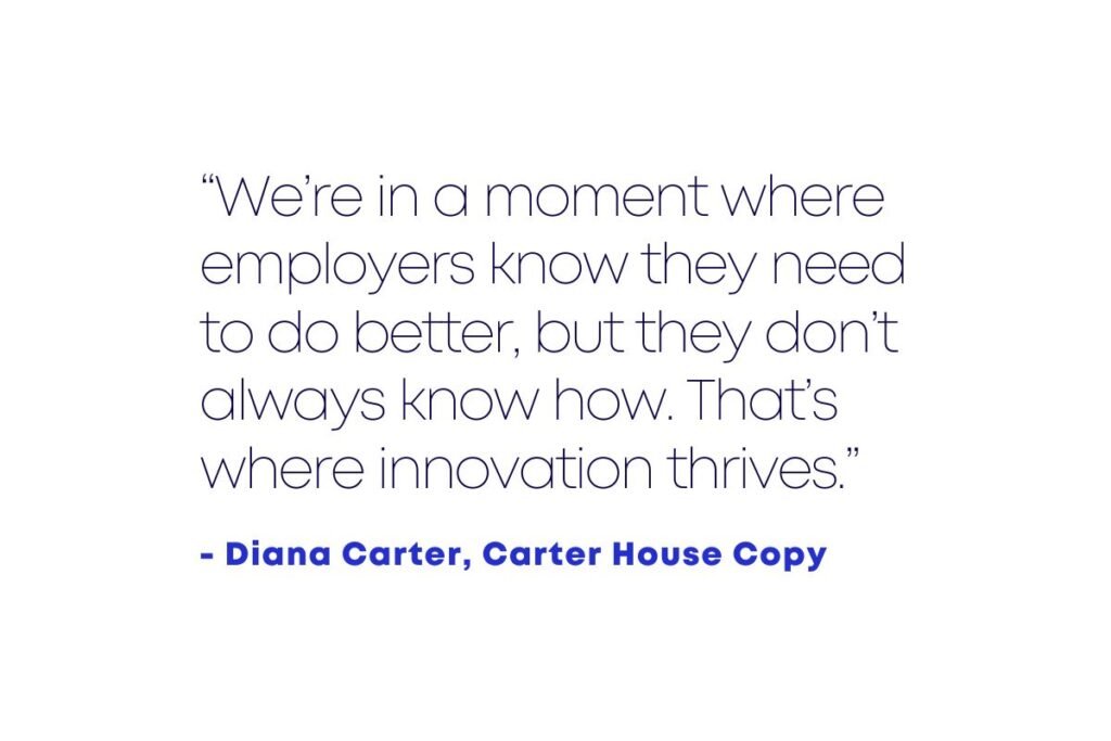 Diana Carter Carter House Copy Case Study Pull Quote from Article Content