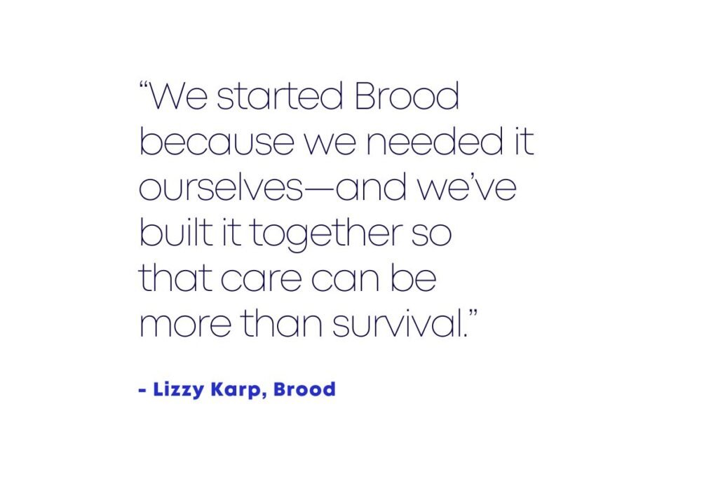 Lizzy Karp Brood Case Study Pull Quote from Article Content